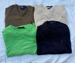 Ralph Lauren heavyweight and lightweight sweaters
