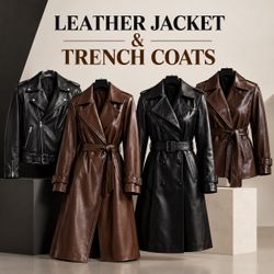 Leather Jackets and Trench Coats