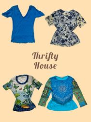 Y2K Blue Crush Top Collection(TH/639)