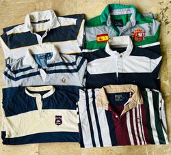 Mix brand vintage rugby shirts bundle 300