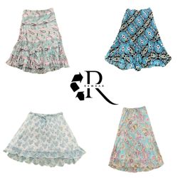 Y2K Unique Girl Poly Maxi Skirt RW-2334