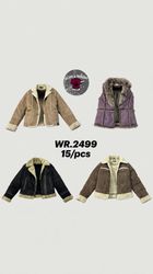 Y2K suede jackets WR-2499