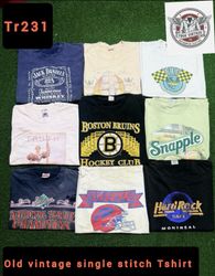 Old vintage single stitch Tshirt Tr 231
