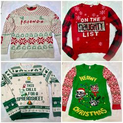 Novelty Christmas Holiday Knit Sweaters vr-440