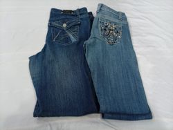 CR11069 Y2K Flare Jeans