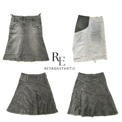 Y2K Paris Hilton Era Girl Maxi Skirt RE-3793