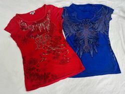 Y2K Baby Tees Graphic Print B# 629