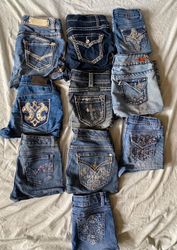 ALMOST FAMOUS AND OTHER MIX BRANDS MINI SHORTS (ID..