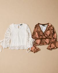 Y2k Long Seleve Fairycore Tops