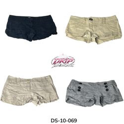 Trendy Y2K Cotton Mini Shorts For Girls (DS-10-069..