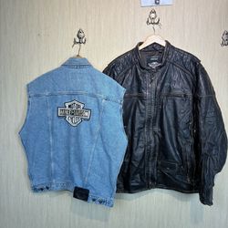 Harley-Davidson Lederwesten und Oberbekleidung (FN..