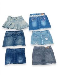 Y2K Denim Mini Skirts Lot (B-10)