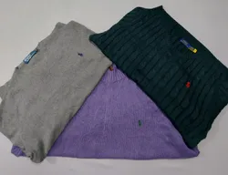 Ralph Lauren Sweaters – Cable Knit, 1/4 Zip, Round..