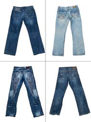 Wholesale Y2K Denim Bundle men jeans(Z-19)