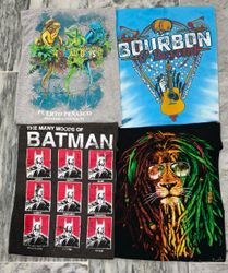 Mix print t-shirts