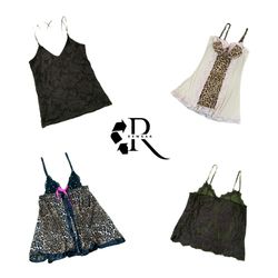 Y2K Women's Leopard Print Camisoles RW-2646