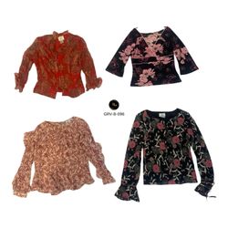 Women’s Poly Blouse – Premium Soft Fabric Top. (GR..
