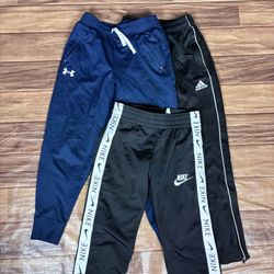 Mix branded parachute trackpants (fnc 471)