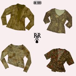 Y2K Erthy Tone Full Sleeve Tops (AA-1351)