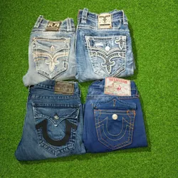 ROCK REVIVAL TRUE RELIGION HOMMES PORTENT JEANS ÉV..