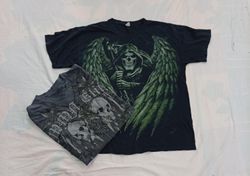 CR11840 Vintage Skull T-Shirts