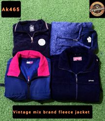 Vintage mix brand fleece jacket ak465