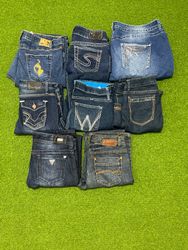 Tv213 Embroidery Jeans 11P