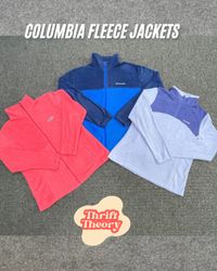 🔴 Columbia Fleece Jackets - (24/09)