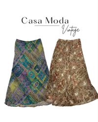 261026-6 Poly maxi skirts 15 pcs