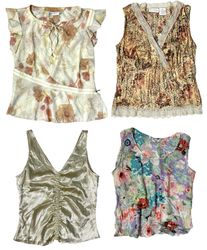 Vintage Soft Girl Pastel Tops: TT-330