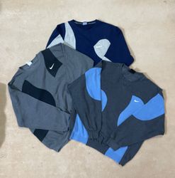 upcycle Nike sweashirts 🐒