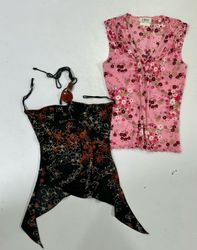 Y2k Printed Blouses (1718)