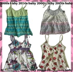 Cottage cutie y2k cami tops-288