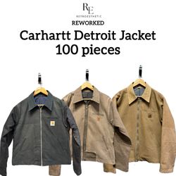 Upcycled Carhartt Detroit Jackets (100pcs)