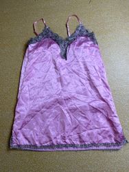 Th384 Y2K Vintage Printed Silk Dress | 90s 2000s S..