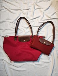 6 Pcs Longchamp Bag Mix – 5 Totes & 1 Backpack – W..