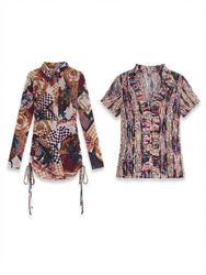 (FV-2200)     Colorful Abstract & Patterned Women’..