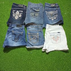 WALLFLOWER AND OTHER BRAND MINI MICRO SHORTS ( 404..
