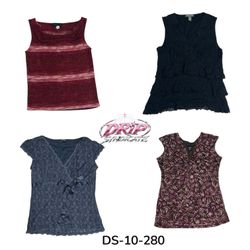 Women Printed and Ruffle Blouses (DS-10-280)