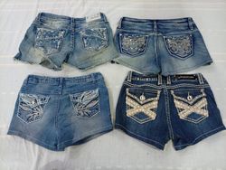 CR10679 Y2K Mini Denim Shorts