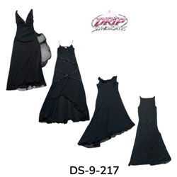 Y2K Dreamy Poly Maxi Dress – Effortless Retro Glam..