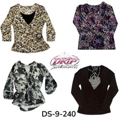 Blusa in poliestere Y2Y Chic (DS-9-240)