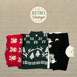 Christmas vintage & unique jumper style |E|