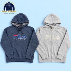 Fila Hoodies and Zip Up Sweaters