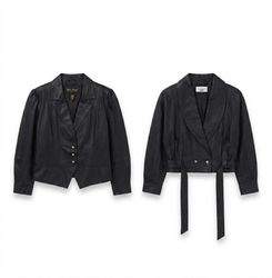 (FV-2411)     Vintage Leather Jackets – 90s Femme ..