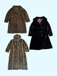 Y2k Faux Fur Coats (TM116)