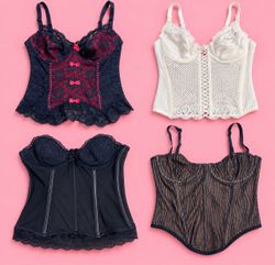 bustier and laces corsets