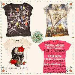Retro Slim Fit Baby Tees Street Wear: 10pcs (BT7)