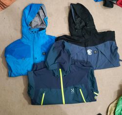 Haglof windbreaker and jackets