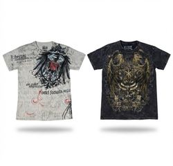 (FV-2455) Affliction Grunge T-Shirts